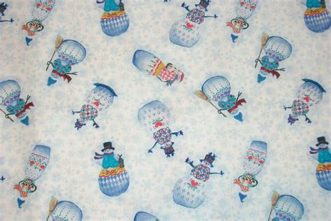 snowman christmas snowman family black metallic fabric|snowman material by the yard.